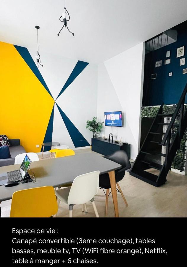 Apartmán Le Berlier 60M2 + Cour Privee - Centre Historique Dijon Exteriér fotografie